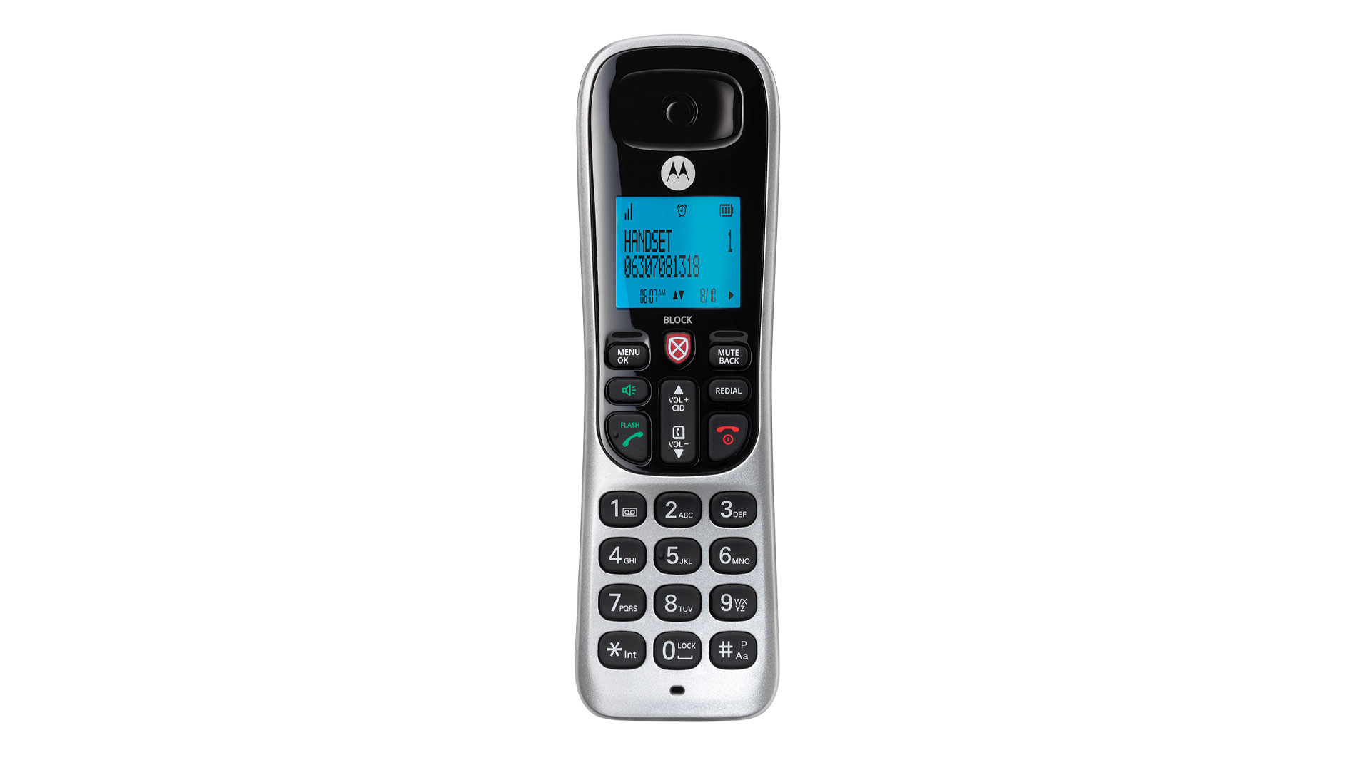 CD4001 Digital Cordless Handset - Front - Product image