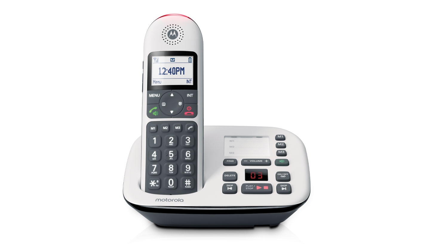 CD5011+ Digital Cordless Telephone with Answering Machine - Front - Product image