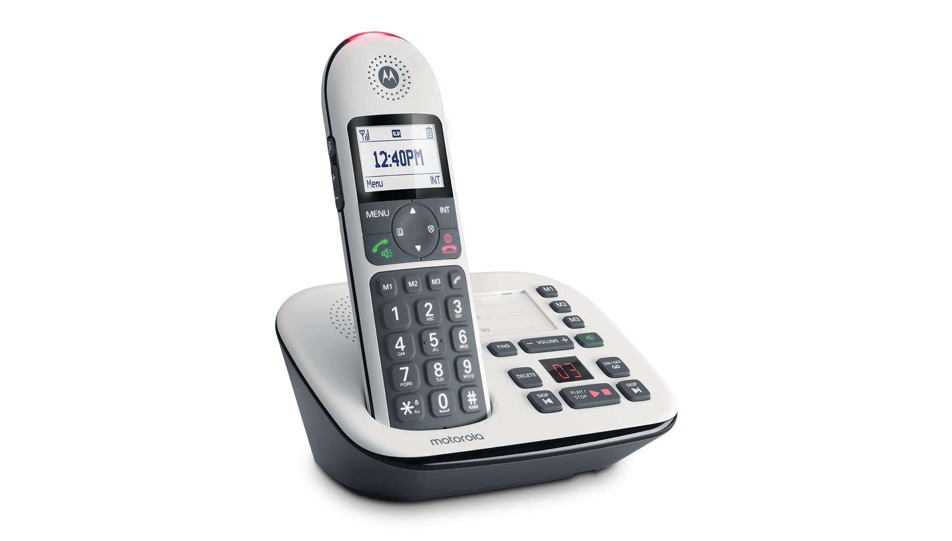 CD5011+ Digital Cordless Telephone with Answering Machine - Right - Product image