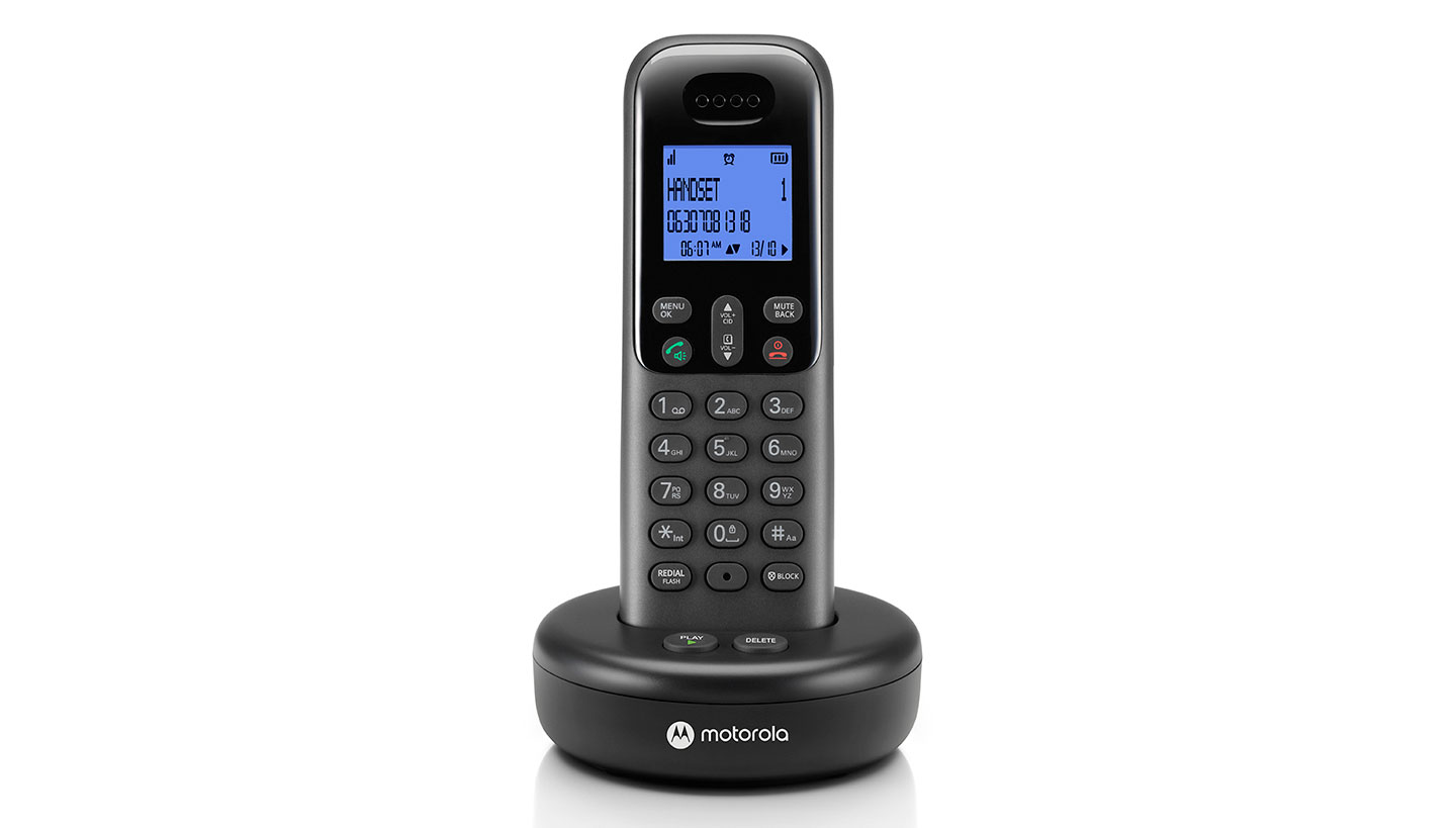 T611 Digital Cordless Telephone with Answering Machine - Front - Product image