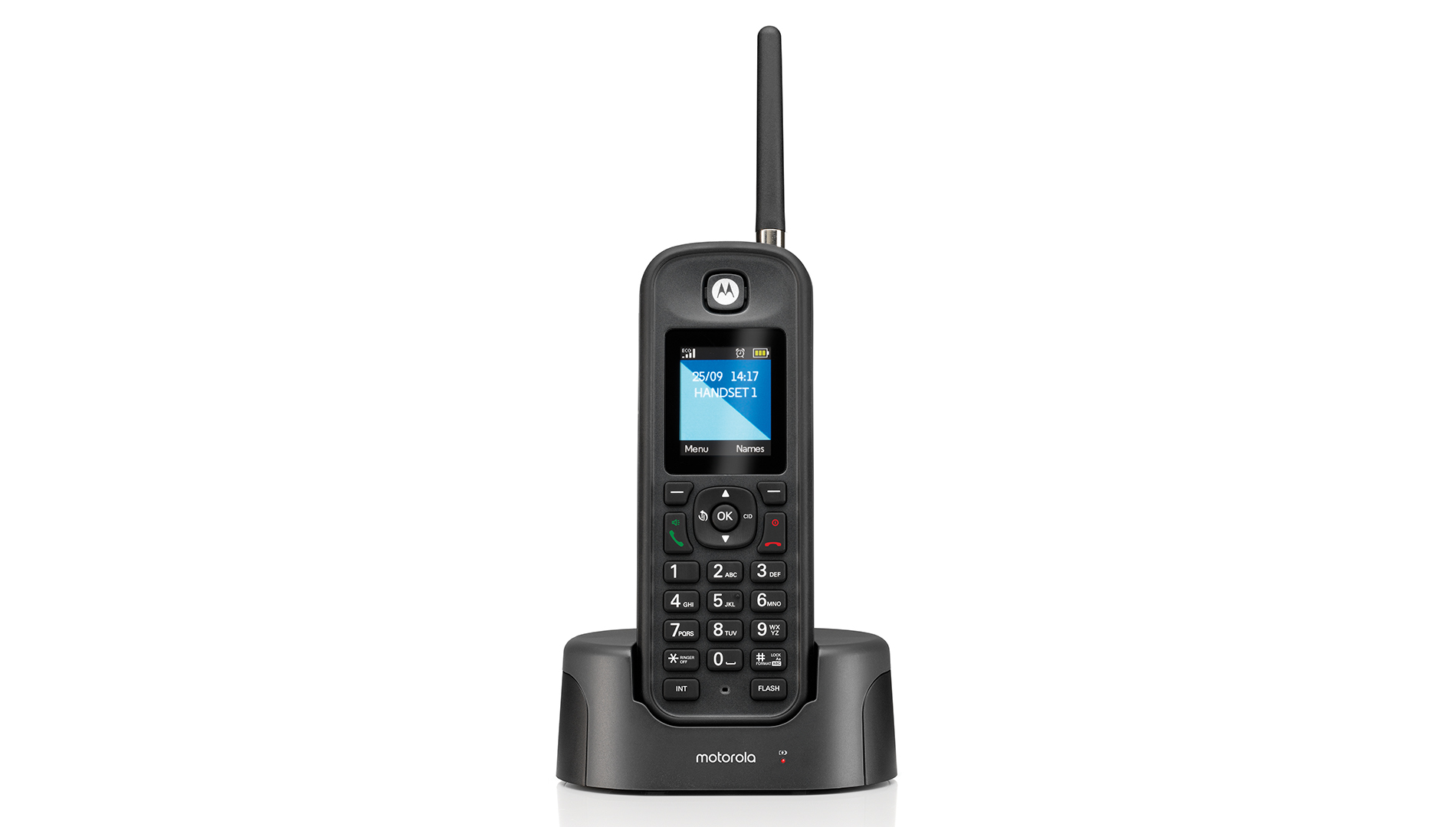 O211 Digital Cordless Handset with Answering Machine - Front - Product image