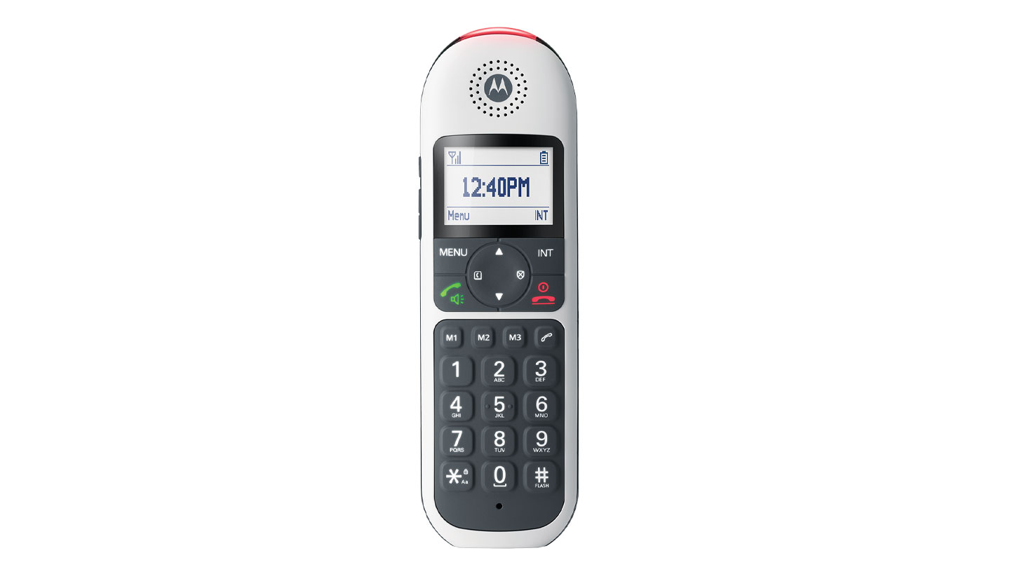 CD5011+ Digital Cordless Telephone with Answering Machine - Handset Front - Product image